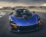 2019 McLaren Senna (Color: Kyanos Blue) Front Wallpapers 150x120 (57)