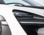 2019 McLaren Senna (Color: Pure White) Headlight Wallpapers 150x120