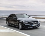 2019 Mercedes-AMG C43 4MATIC (Color: Obsidian Black Metallic) Front Three-Quarter Wallpapers 150x120