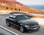 2019 Mercedes-AMG C43 4MATIC (Color: Obsidian Black Metallic) Front Three-Quarter Wallpapers 150x120