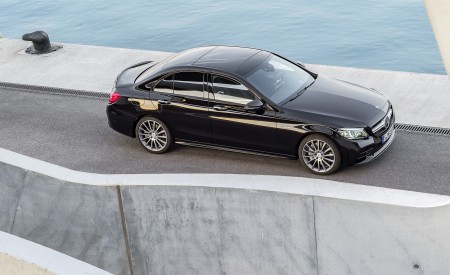 2019 Mercedes-AMG C43 4MATIC (Color: Obsidian Black Metallic) Side Wallpapers 450x275 (174)
