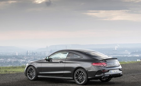 2019 Mercedes-AMG C43 4MATIC Coupe (Color: Graphite Grey Metallic) Rear Three-Quarter Wallpapers 450x275 (56)