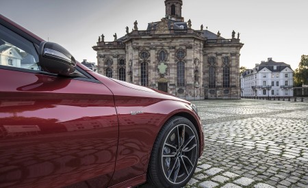 2019 Mercedes-AMG C43 4MATIC Sedan (Color: Hyacinth Red) Detail Wallpapers 450x275 (46)