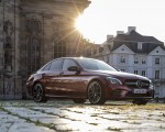 2019 Mercedes-AMG C43 4MATIC Sedan (Color: Hyacinth Red) Front Three-Quarter Wallpapers 150x120