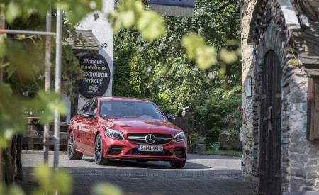2019 Mercedes-AMG C43 4MATIC Sedan (Color: Hyacinth Red) Front Wallpapers 450x275 (28)