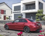 2019 Mercedes-AMG C43 4MATIC Sedan (Color: Hyacinth Red) Rear Three-Quarter Wallpapers 150x120