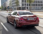 2019 Mercedes-AMG C43 4MATIC Sedan (Color: Hyacinth Red) Rear Three-Quarter Wallpapers  150x120