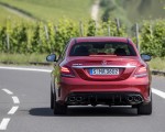 2019 Mercedes-AMG C43 4MATIC Sedan (Color: Hyacinth Red) Rear Wallpapers 150x120