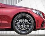 2019 Mercedes-AMG C43 4MATIC Sedan (Color: Hyacinth Red) Wheel Wallpapers 150x120