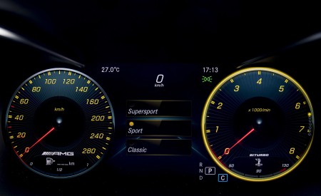 2019 Mercedes-AMG C43 4MATIC Sedan Digital Instrument Cluster Wallpapers 450x275 (80)