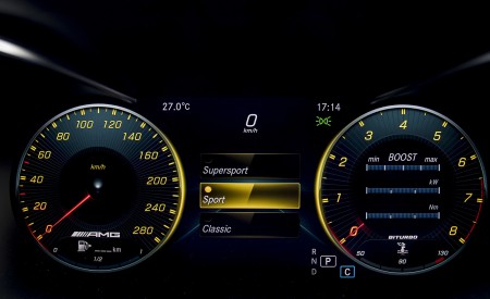 2019 Mercedes-AMG C43 4MATIC Sedan Digital Instrument Cluster Wallpapers 450x275 (83)