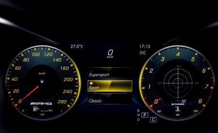 2019 Mercedes-AMG C43 4MATIC Sedan Digital Instrument Cluster Wallpapers 450x275 (82)