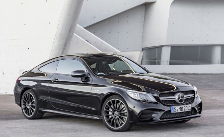 2019 Mercedes-AMG C43 Coupe 4MATIC Night Package Front Three-Quarter Wallpapers 450x275 (14)