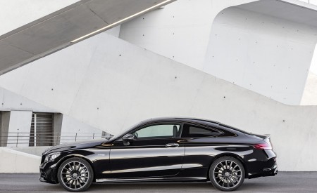 2019 Mercedes-AMG C43 Coupe 4MATIC Night Package Side Wallpapers 450x275 (19)