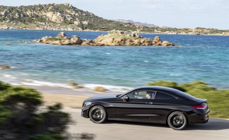 2019 Mercedes-AMG C43 Coupe 4MATIC Night Package Side Wallpapers 450x275 (5)