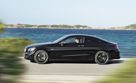 2019 Mercedes-AMG C43 Coupe 4MATIC Night Package Side Wallpapers 450x275 (7)