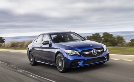 2019 Mercedes-AMG C43 Sedan (US-Spec) Front Three-Quarter Wallpapers  450x275 (97)