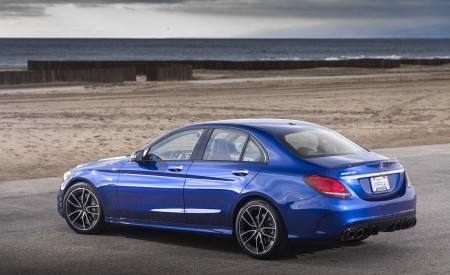 2019 Mercedes-AMG C43 Sedan (US-Spec) Rear Three-Quarter Wallpapers 450x275 (120)