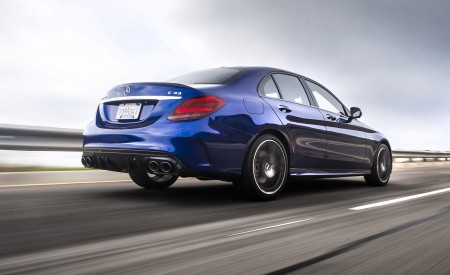 2019 Mercedes-AMG C43 Sedan (US-Spec) Rear Three-Quarter Wallpapers 450x275 (104)