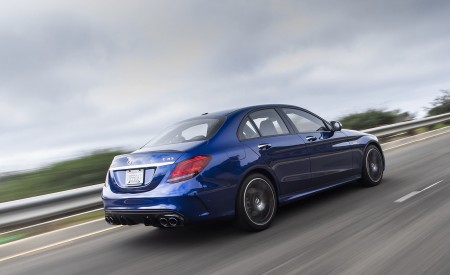2019 Mercedes-AMG C43 Sedan (US-Spec) Rear Three-Quarter Wallpapers 450x275 (106)
