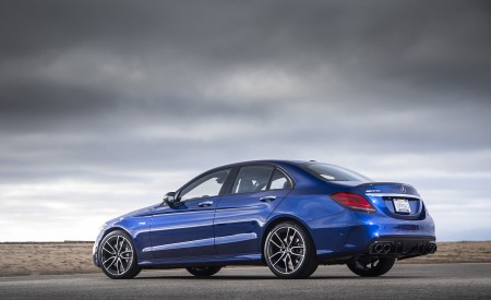 2019 Mercedes-AMG C43 Sedan (US-Spec) Rear Three-Quarter Wallpapers 450x275 (126)