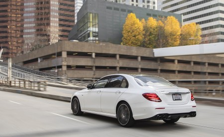 2019 Mercedes-AMG E53 Sedan Rear Three-Quarter Wallpapers 450x275 (3)