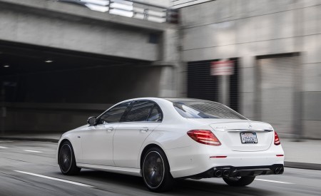 2019 Mercedes-AMG E53 Sedan Rear Three-Quarter Wallpapers 450x275 (4)