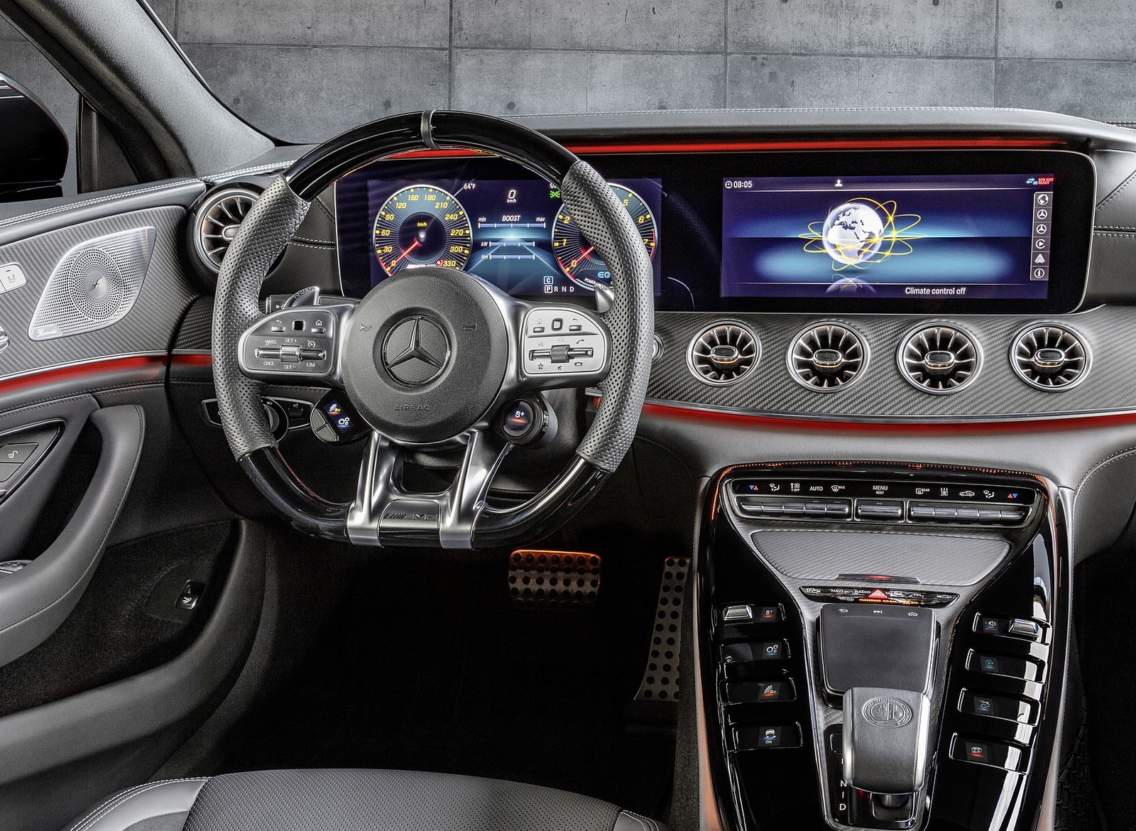 2019 Mercedes-AMG GT 43 4MATIC+ 4-Door Coupé Interior Wallpapers (15)