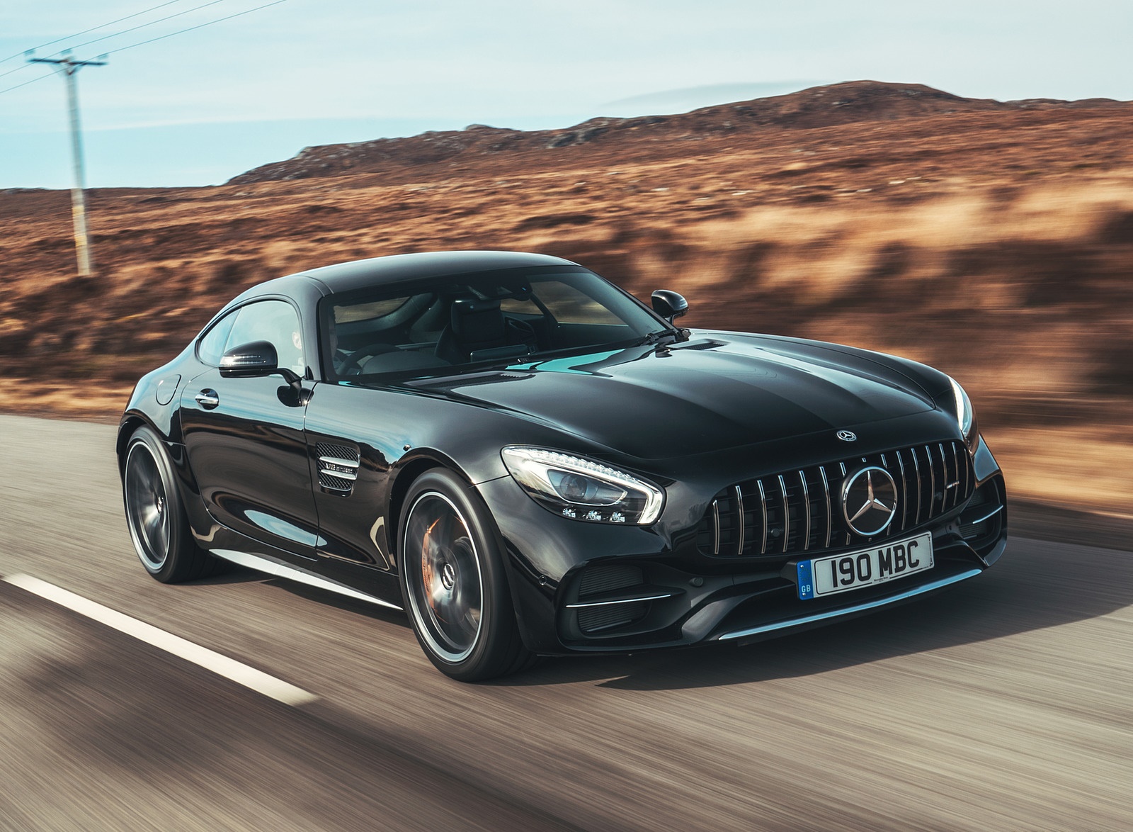 2019 Mercedes-AMG GT C Coupe Front Three-Quarter Wallpapers (7)