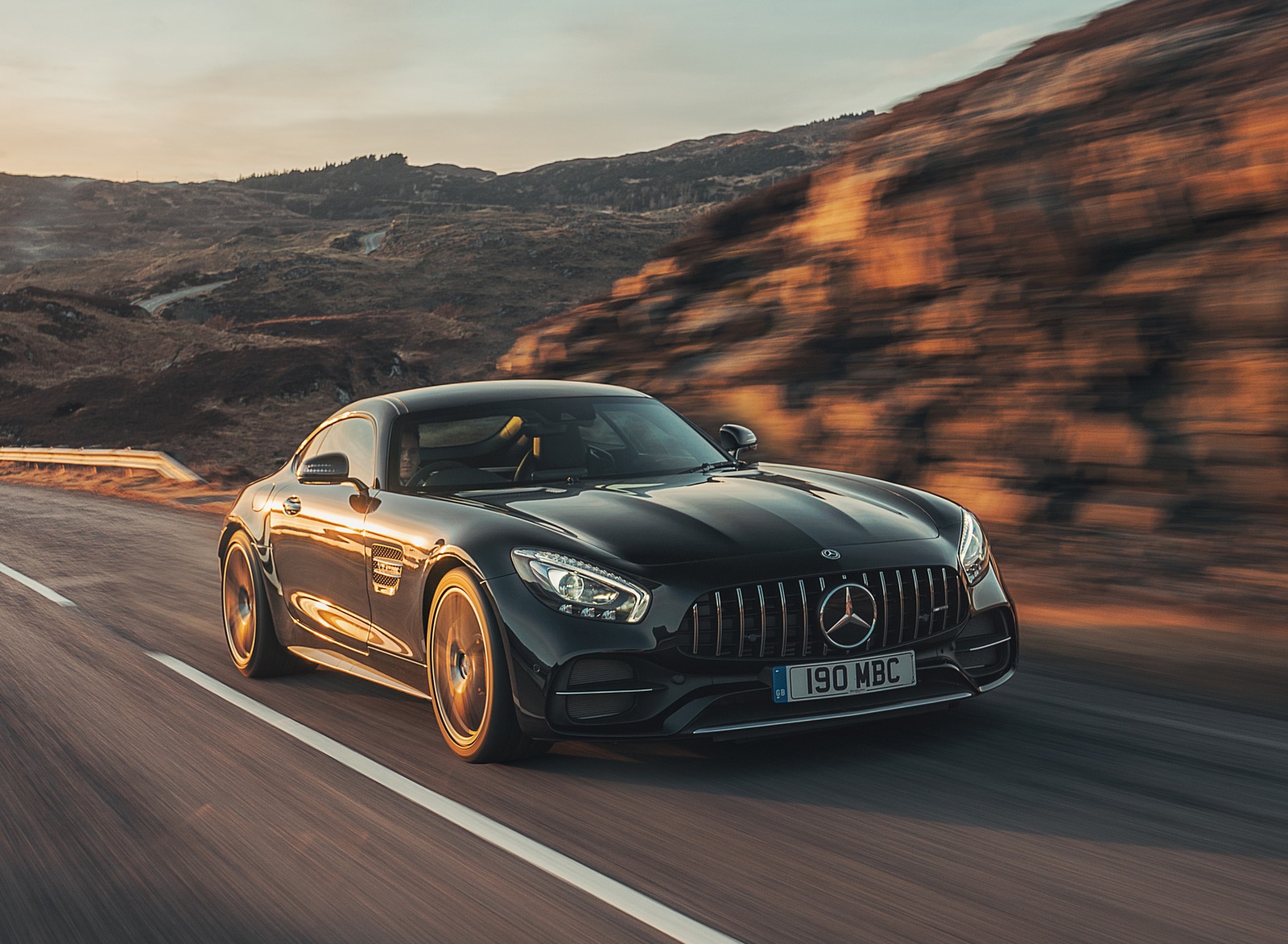 2019 Mercedes-AMG GT C Coupe Front Three-Quarter Wallpapers (8)