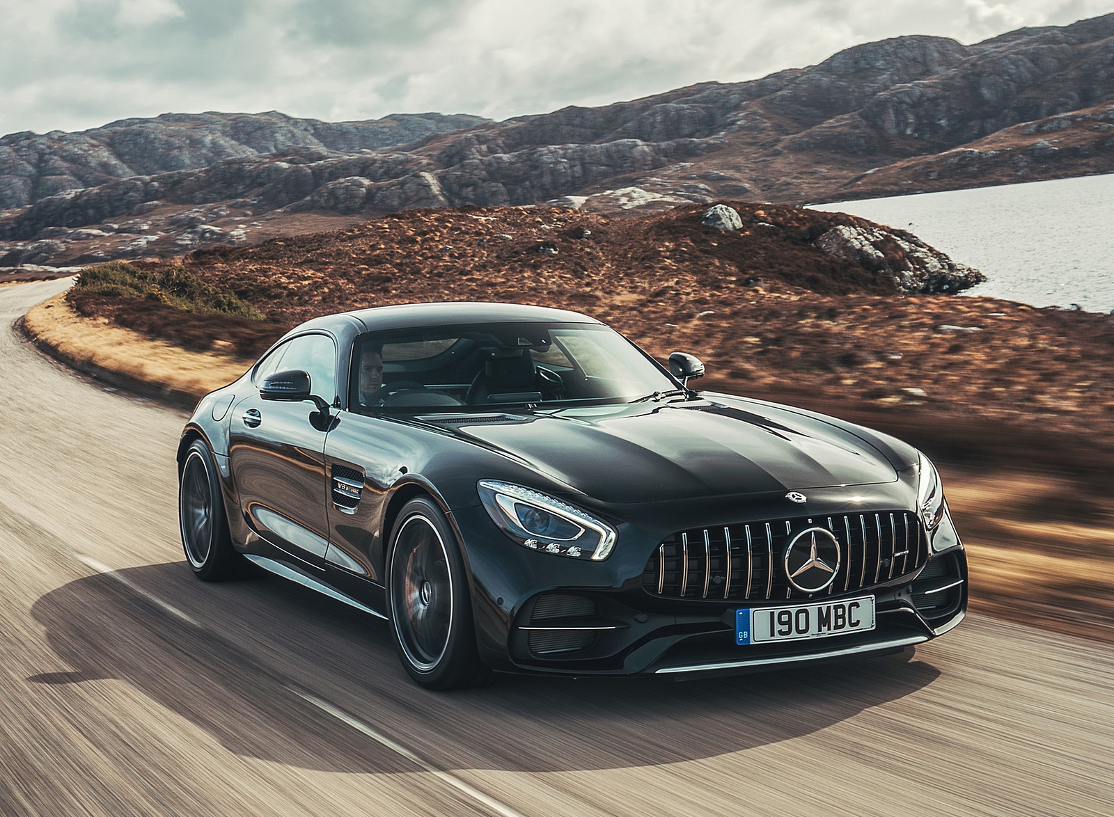 2019 Mercedes-AMG GT C Coupe Front Three-Quarter Wallpapers (1)