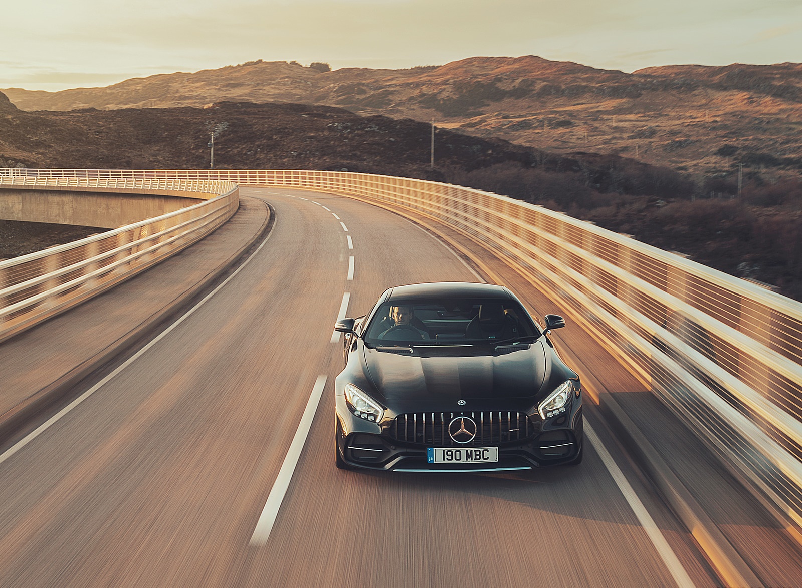 2019 Mercedes-AMG GT C Coupe Front Wallpapers (2)