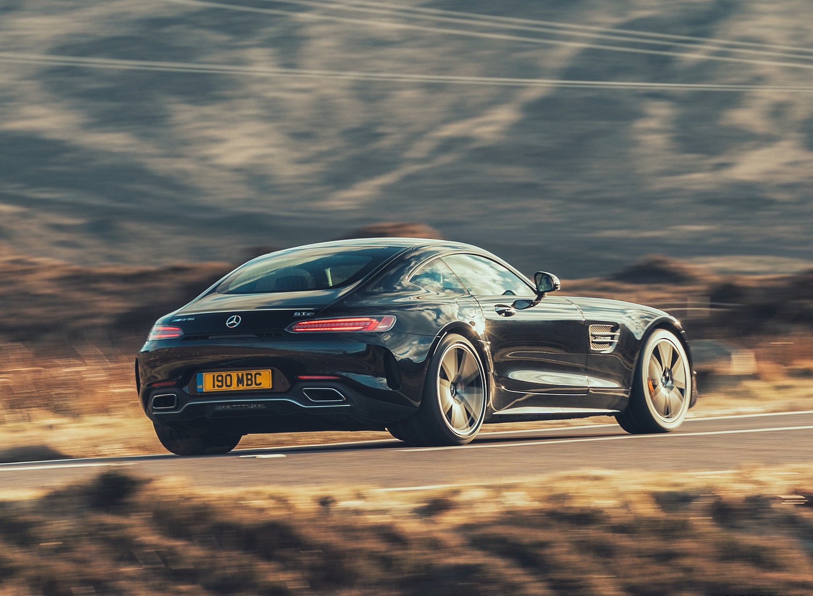 2019 Mercedes-AMG GT C Coupe Rear Three-Quarter Wallpapers (6)