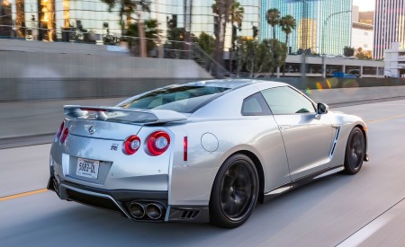 2019 Nissan GT-R Rear Three-Quarter Wallpapers 450x275 (3)