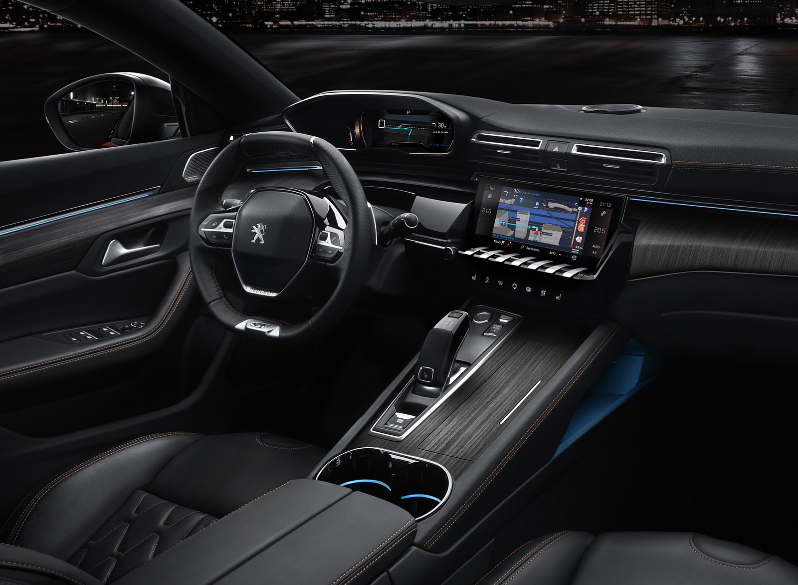 2019 Peugeot 508 Interior Wallpapers (7)