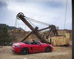 2019 Porsche 718 Boxster T (Color: Guards Red) Side Wallpapers 150x120 (15)