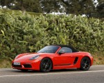 2019 Porsche 718 Boxster T (Color: Lava Orange) Front Three-Quarter Wallpapers 150x120