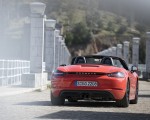 2019 Porsche 718 Boxster T (Color: Lava Orange) Rear Wallpapers 150x120