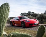 2019 Porsche 718 Cayman T (Color: Guards Red) Front Three-Quarter Wallpapers 150x120 (41)