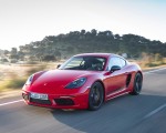 2019 Porsche 718 Cayman T (Color: Guards Red) Front Three-Quarter Wallpapers 150x120 (31)