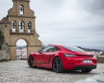 2019 Porsche 718 Cayman T (Color: Guards Red) Rear Three-Quarter Wallpapers 150x120 (42)