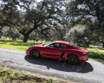 2019 Porsche 718 Cayman T (Color: Guards Red) Side Wallpapers 150x120 (39)
