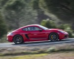 2019 Porsche 718 Cayman T (Color: Guards Red) Side Wallpapers 150x120 (28)