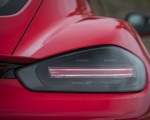 2019 Porsche 718 Cayman T (Color: Guards Red) Tail Light Wallpapers 150x120