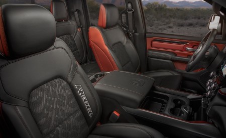 2019 Ram 1500 Rebel Interior Seats Wallpapers 450x275 (64)