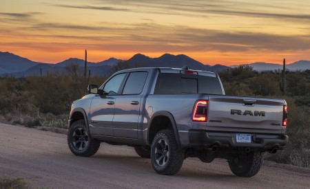 2019 Ram 1500 Rebel Rear Three-Quarter Wallpapers 450x275 (63)