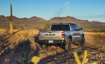 2019 Ram 1500 Rebel Rear Three-Quarter Wallpapers 450x275 (62)