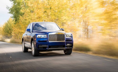 2019 Rolls-Royce Cullinan (Color: Salamanca Blue) Front Wallpapers 450x275 (4)