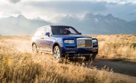 2019 Rolls-Royce Cullinan (Color: Salamanca Blue) Front Wallpapers 450x275 (11)