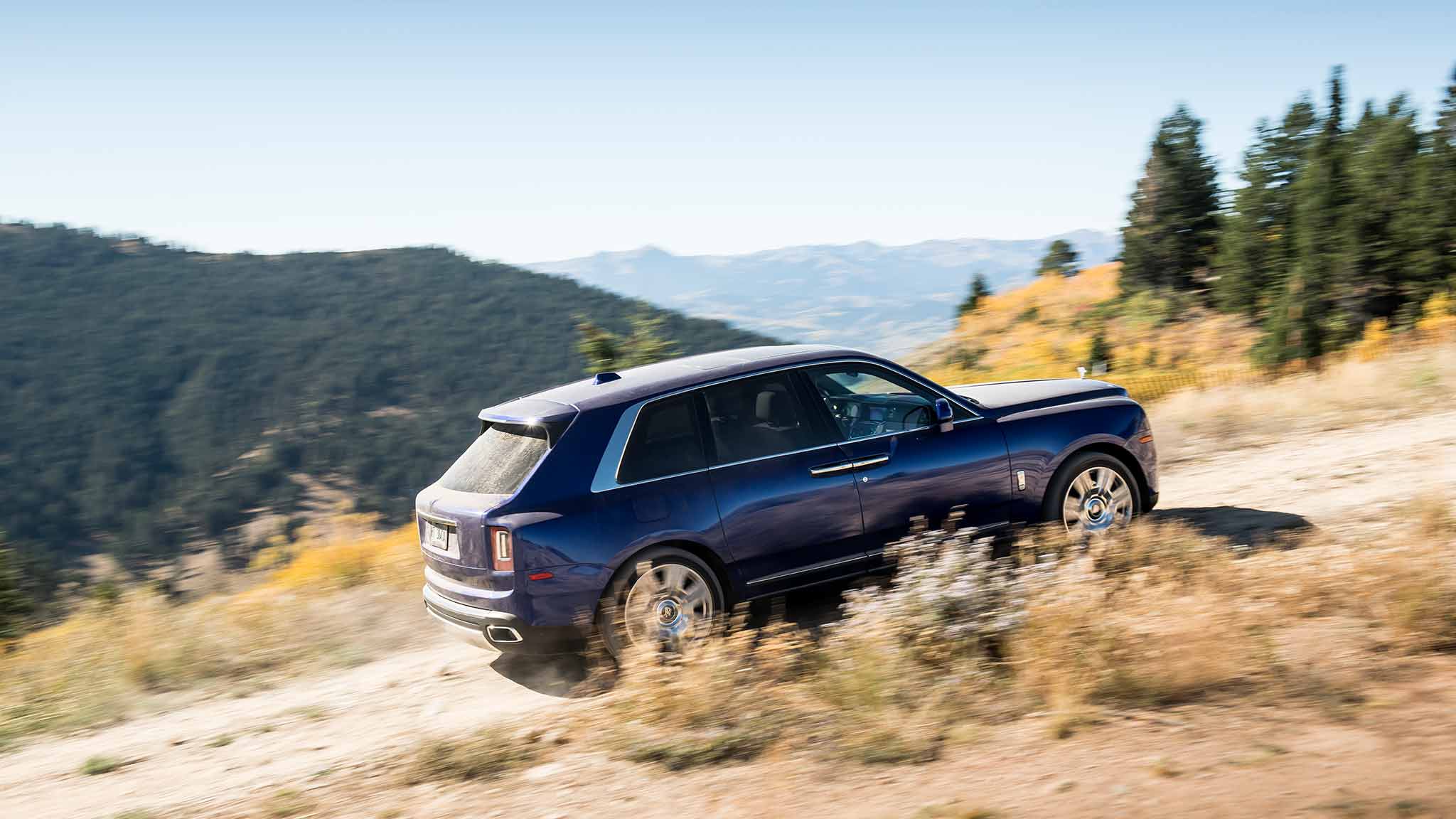 2019 Rolls-Royce Cullinan (Color: Salamanca Blue) Side Wallpapers #16 of 122